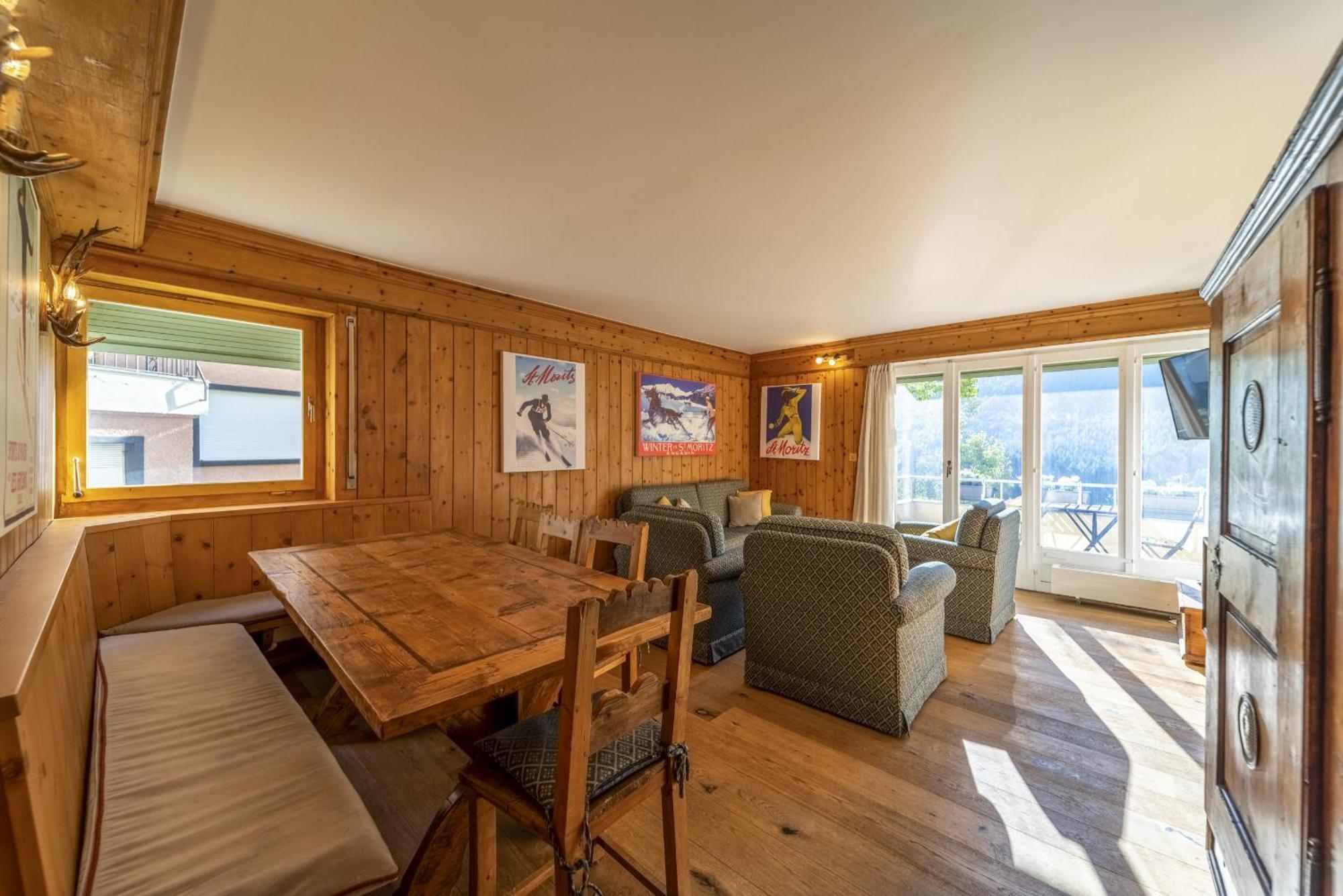 Chesa Bellavista - St. Moritz Apartment ภายนอก รูปภาพ